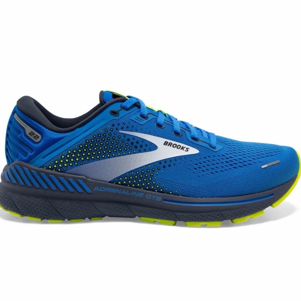 Brooks Men's‎ Adrenaline GTS 22 Support Running Shoes Blue/India Ink Sz 11.5 EUC
